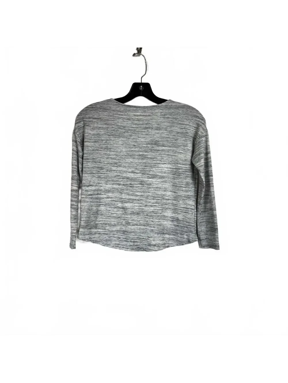 Old Navy Gray Long Sleeve T-shirt Girl's Size Medium